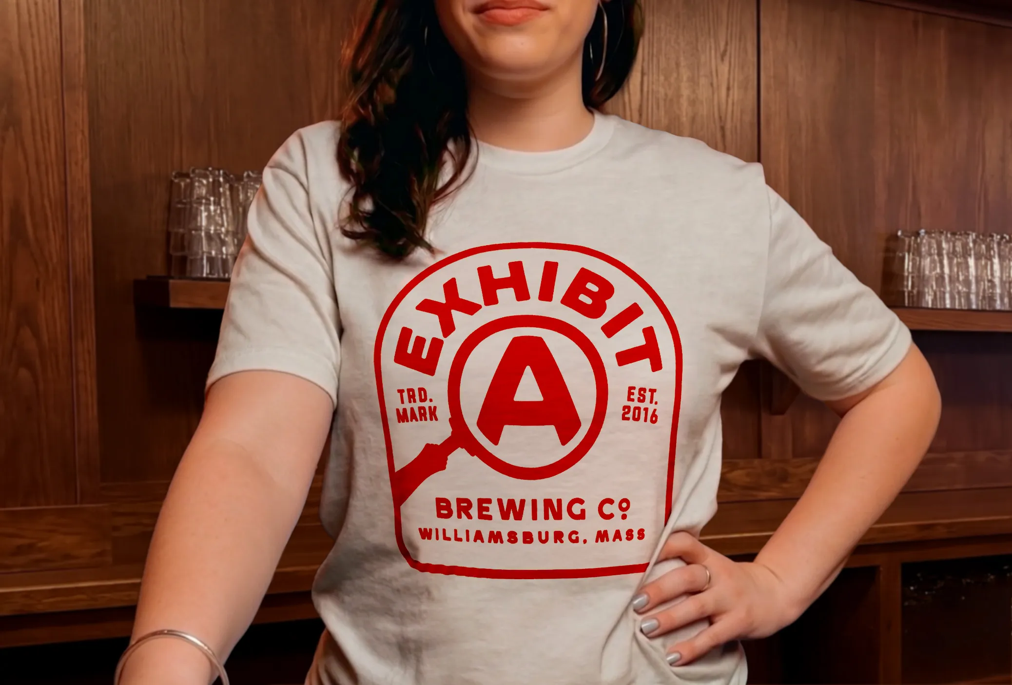 Exhibit A T-Shirt — White